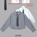 64358 белый / Блузки